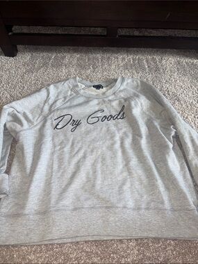 Gray dry goods crew neck